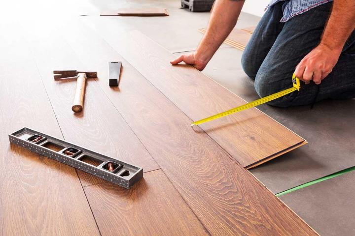 Rénovation de parquet et d'escalier, Saint-Brieuc
