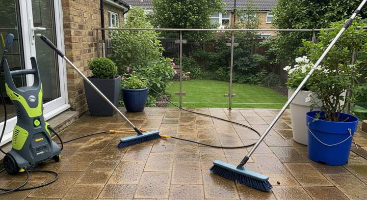 Experts en nettoyage de terrasses tous matériaux
